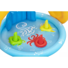 Детский надувной бассейн BESTWAY МОРСКАЯ РАКУШКА 115х89х76см с навесом, 45л, от 6 мес 52568 BW